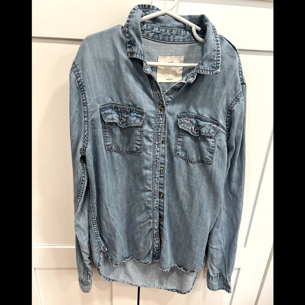 Kids’ chambray shirt